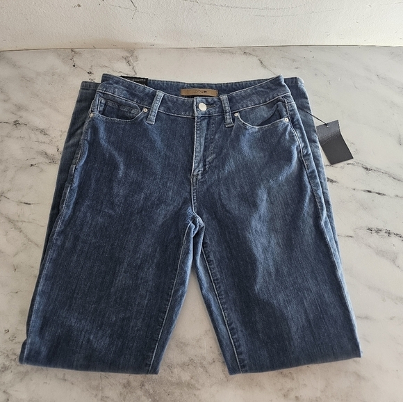 Joe's Jeans High Rise Skinny Ankle Suede Blue Jeans 26 NWT - Picture 5 of 8